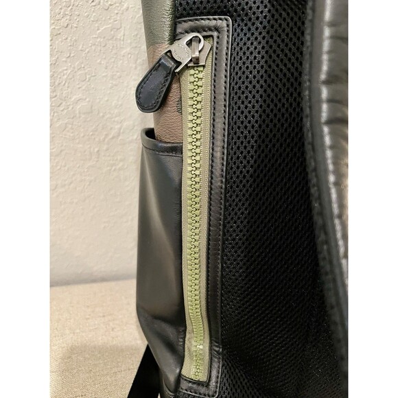 Coach Camouflage Backpack with Green Logo main image 12